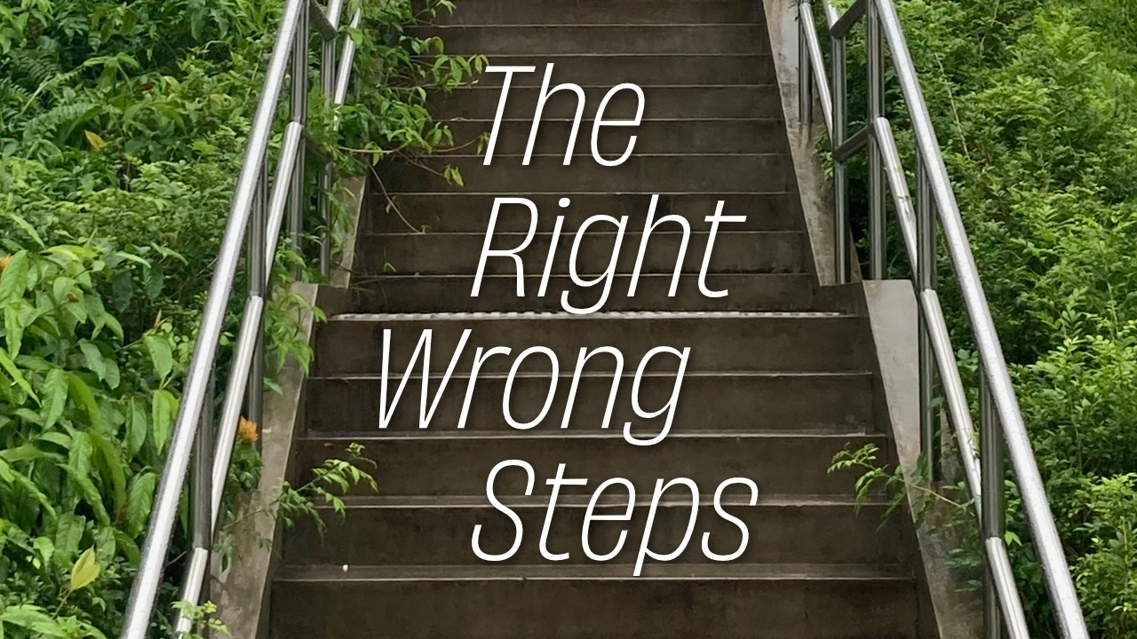 The Right Wrong Steps